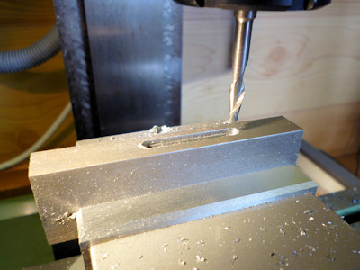 milling the key slot