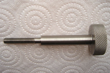 Finished tesioner screw