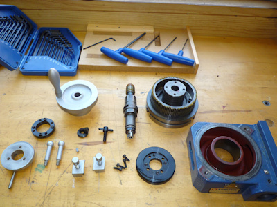 Click For Larger Image Rotary Table Parts