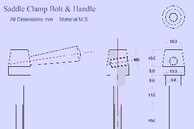 Clamp Screw Drawing