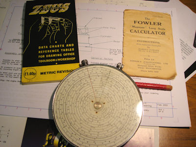 rotary slide rule